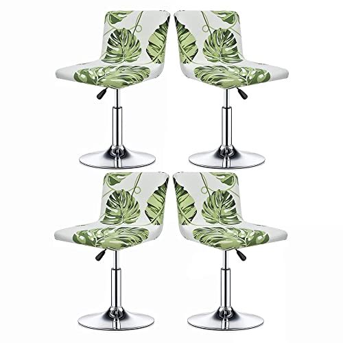 Stretch Stuhlhussen Barhocker Bezug Barstuhlbezug mit Rückenlehne 1/2/4/6 Stück Hussen für Barhocker Waschbarer Bar Stuhl-Abdeckung Passend,für Café Schemel Hohe Barhocker Stuhl Bezüge (Color : #8, von SDNAM