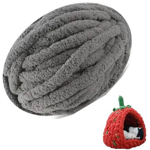 Wollknäuel Strickset Gewebte Gramm Dicke Wolle Garn Strickgarn,Grobe Isländische Wolle Super Soft Chenille Chunky Yarn, Wolle Super Bulky Für Teppiche, Sofadecken, Decken, (Color : 35@, Size : 5 rol Wollknäuel Strickset Gewebte Gramm Dicke Wolle Garn Strickgarn,Grobe Isländische Wolle Super Soft Chenille Chunky Yarn, Wolle Super Bulky Für Teppiche, Sofadecken, Decken, (Color : 35@, Size : 5 rol von SDNAM