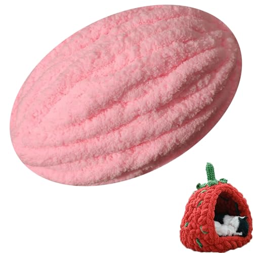 Wollknäuel Strickset Gewebte Gramm Dicke Wolle Garn Strickgarn,Grobe Isländische Wolle Super Soft Chenille Chunky Yarn, Wolle Super Bulky Für Teppiche, Sofadecken, Decken, (Color : 4@, Size : 1 roll Wollknäuel Strickset Gewebte Gramm Dicke Wolle Garn Strickgarn,Grobe Isländische Wolle Super Soft Chenille Chunky Yarn, Wolle Super Bulky Für Teppiche, Sofadecken, Decken, (Color : 4@, Size : 1 roll von SDNAM