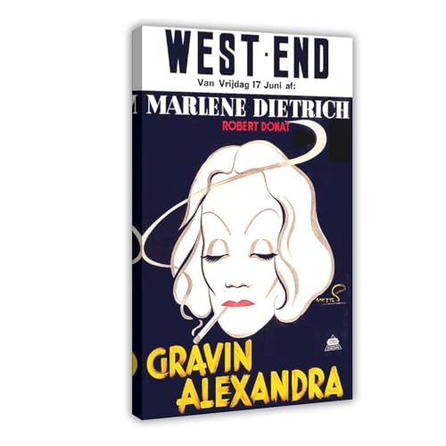 SDOBVDZ Poster "Schauspielerin Marlene Dietrich", Leinwandposter, Schlafzimmer, Dekoration, Landschaft, Büro, Raumdekoration, Geschenk, 20 x 30 cm, 3 Stück SDOBVDZ Poster "Schauspielerin Marlene Dietrich", Leinwandposter, Schlafzimmer, Dekoration, Landschaft, Büro, Raumdekoration, Geschenk, 20 x 30 cm, 3 Stück von SDOBVDZ