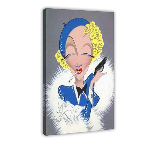 SDOBVDZ Poster "Schauspielerin Marlene Dietrich", Leinwandposter, Wandkunst, Dekordruck, Bild, Gemälde für Wohnzimmer, Schlafzimmer, Dekoration, 20 x 30 cm SDOBVDZ Poster "Schauspielerin Marlene Dietrich", Leinwandposter, Wandkunst, Dekordruck, Bild, Gemälde für Wohnzimmer, Schlafzimmer, Dekoration, 20 x 30 cm von SDOBVDZ