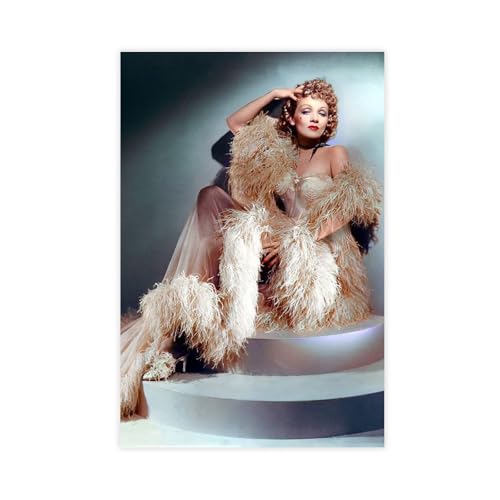 SDOBVDZ Poster "Schauspielerin Marlene Dietrich", Leinwandposter, Wandkunst, Dekordruck, Gemälde für Wohnzimmer, Schlafzimmer, Dekoration, 30 x 45 cm SDOBVDZ Poster "Schauspielerin Marlene Dietrich", Leinwandposter, Wandkunst, Dekordruck, Gemälde für Wohnzimmer, Schlafzimmer, Dekoration, 30 x 45 cm von SDOBVDZ