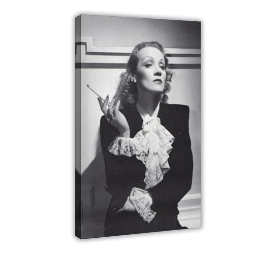 SDOBVDZ Poster "Schauspielerin Marlene Dietrich", Leinwandposter, Wandkunst, Dekordruck, Gemälde für Wohnzimmer, Schlafzimmer, Dekoration, 30 x 45 cm SDOBVDZ Poster "Schauspielerin Marlene Dietrich", Leinwandposter, Wandkunst, Dekordruck, Gemälde für Wohnzimmer, Schlafzimmer, Dekoration, 30 x 45 cm von SDOBVDZ