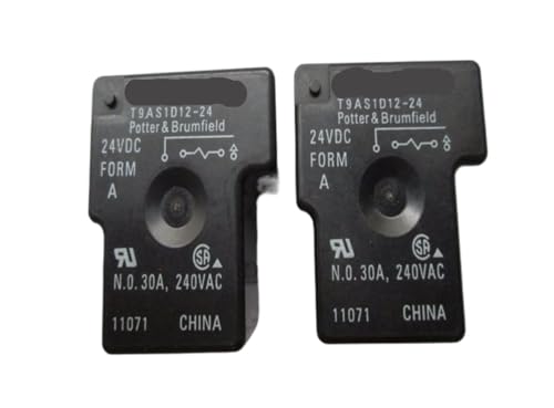 SDQGDHVW 24V Relais T9AS1D12-24 T9AS1D1224 T9AS1D12-24VDC 24VDC DC24V 24V 30A 240VAC 4PIN(5pcs) von SDQGDHVW