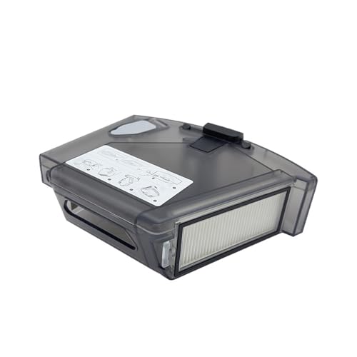SDQJFPEXO Kompatibel for Roborock Q8 Max Q8 Max+ Ersatzteile Ultron Lite - Staubbehälter HEPA-Filter Wassertank Combo Unit Zubehör(Black) von SDQJFPEXO