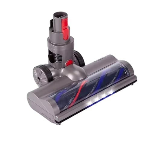 SDQJFPEXO Staubsauger-Kopfbürste, Ersatz-Rollenbürstenkopf, kompatibel mit Dyson V7 V8 V10 V11 V15, kabelloser Staubsauger, Schnellverschluss-Motorkopf mit LED-Scheinwerfer,Für Hartböden von SDQJFPEXO