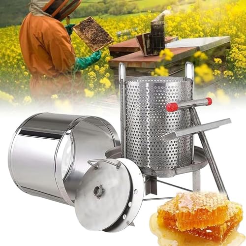 Manual Honey Extractor, Rotary Honey Extractor, Honey Press Extractor Beekeeping Tool, For Beekeeping Or Commercial Use Manual Honey Extractor, Rotary Honey Extractor, Honey Press Extractor Beekeeping Tool, For Beekeeping Or Commercial Use von SDTOOP