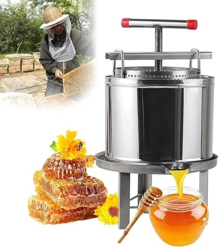 Rotary Honey Extractor,Manual Honey Press Extractor, Beekeeping Agriculture Beekeeping Tool, Honey Extractor Press With T-Handle Rotary Honey Extractor,Manual Honey Press Extractor, Beekeeping Agriculture Beekeeping Tool, Honey Extractor Press With T-Handle von SDTOOP