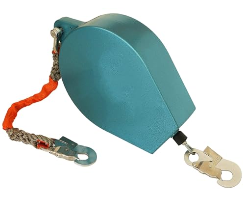 Self Retracting Lifeline Fall Arrest Block Inertia Reel Cable Safety Fall Protection Retractable Lanyard,Roofing and Construction Personal Protection Devices,330Lbs(66ft(20m)) von SDTOOP