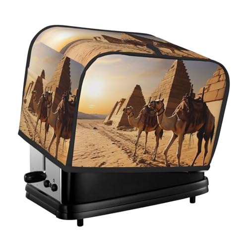 2 Scheiben Toaster Abdeckung mit Taschen Universal Brotbackmaschine Abdeckung Ägypten Kamele Küche Kleingeräte Abdeckung mit Griff Ofenabdeckung Staub- und Fingerabdruckschutz 2 Scheiben Toaster Abdeckung mit Taschen Universal Brotbackmaschine Abdeckung Ägypten Kamele Küche Kleingeräte Abdeckung mit Griff Ofenabdeckung Staub- und Fingerabdruckschutz von SDTYKHJ