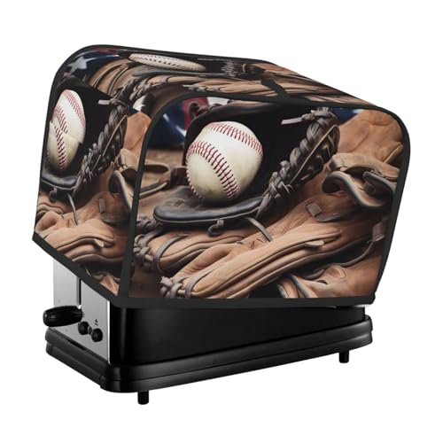 2 Scheiben Toaster Abdeckung mit Taschen Universal Brotbackmaschine Abdeckung Baseball Ausrüstung Küche Kleingeräte Abdeckung mit Griff Ofenabdeckung Staub- und Fingerabdruckschutz 2 Scheiben Toaster Abdeckung mit Taschen Universal Brotbackmaschine Abdeckung Baseball Ausrüstung Küche Kleingeräte Abdeckung mit Griff Ofenabdeckung Staub- und Fingerabdruckschutz von SDTYKHJ