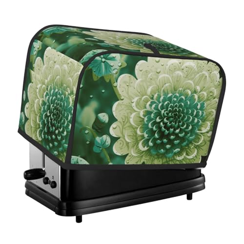 2 Scheiben Toaster Abdeckung mit Taschen Universal Brotbackmaschine Abdeckungen Grün Blume Küche Kleingeräte Abdeckung mit Griff Ofenabdeckungen Staub- und Fingerabdruckschutz 2 Scheiben Toaster Abdeckung mit Taschen Universal Brotbackmaschine Abdeckungen Grün Blume Küche Kleingeräte Abdeckung mit Griff Ofenabdeckungen Staub- und Fingerabdruckschutz von SDTYKHJ