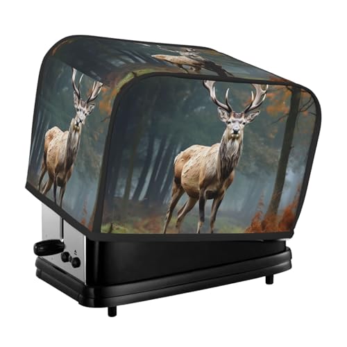 2 Scheiben Toaster Abdeckung mit Taschen Universal Brotbackmaschine Abdeckungen Hirsch Tiere Küche Kleingeräte Abdeckung mit Griff Ofenabdeckungen Staub- und Fingerabdruckschutz 2 Scheiben Toaster Abdeckung mit Taschen Universal Brotbackmaschine Abdeckungen Hirsch Tiere Küche Kleingeräte Abdeckung mit Griff Ofenabdeckungen Staub- und Fingerabdruckschutz von SDTYKHJ