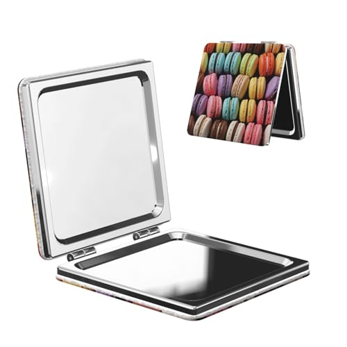SDTYKHJ Macaron Biscuit Flavored Pastries Travel Makeup Mirror Double Sided 1X/2X Magnification Compact Vanity Mirror for Women Magnifying Cosmetic Mirror Folding Handheld Mirror for Purse Pocket SDTYKHJ Macaron Biscuit Flavored Pastries Travel Makeup Mirror Double Sided 1X/2X Magnification Compact Vanity Mirror for Women Magnifying Cosmetic Mirror Folding Handheld Mirror for Purse Pocket von SDTYKHJ
