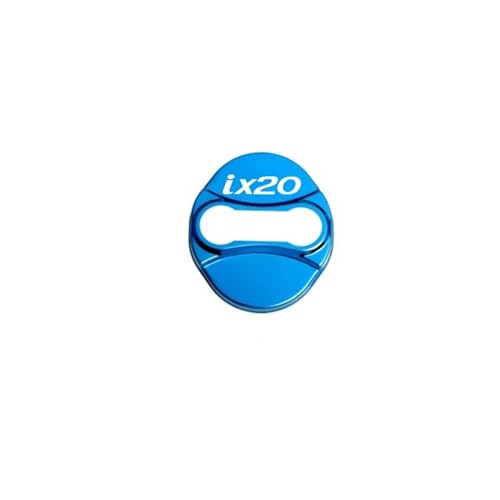 SDUEYZS 4 Stück Autotürschlossabdeckung aus Edelstahl Rostfreie Türschutzkappen Wasserdicht Kratzfest für Hyundai IX20 Auto Innen-/Außenbereich Schutz ZubehöR,Blue-A SDUEYZS 4 Stück Autotürschlossabdeckung aus Edelstahl Rostfreie Türschutzkappen Wasserdicht Kratzfest für Hyundai IX20 Auto Innen-/Außenbereich Schutz ZubehöR,Blue-A von SDUEYZS