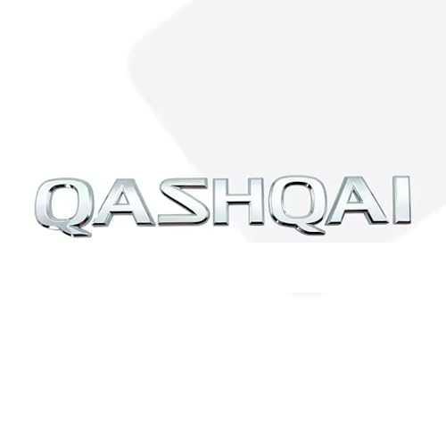 SDUEYZS Auto 3D Emblem Aufkleber für Nissan Qashqai Abzeichen Logo Karosserie Anbauteile Zubehör,B-18.8 * 3.2cm SDUEYZS Auto 3D Emblem Aufkleber für Nissan Qashqai Abzeichen Logo Karosserie Anbauteile Zubehör,B-18.8 * 3.2cm von SDUEYZS