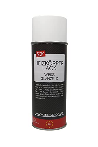 SDV Chemie Heizkörperlack Spray weiss glänzend 1x 400ml Heizkörper Lack RAL 9010 Radiator SDV Chemie Heizkörperlack Spray weiss glänzend 1x 400ml Heizkörper Lack RAL 9010 Radiator von SDV Chemie
