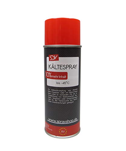SDV Chemie Kältespray 3x 440ml Kühlspray Vereisungsspray Eisspray Spray bis -45°C von SDV Chemie