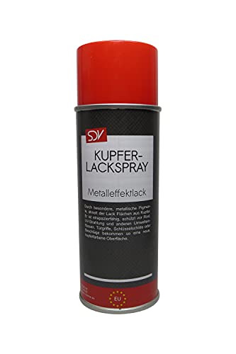 SDV Chemie Kupfer Effektlackspray 1x 400ml Spraydose Kupferlack Metall Effektlack Acryllack Kupfer Spray von SDV Chemie