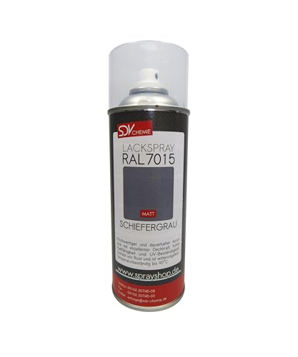 SDV Chemie Lackspray RAL 7015 schiefergrau matt 1x 400ml SCHIEFERGRAU Acryllack Autolack SDV Chemie Lackspray RAL 7015 schiefergrau matt 1x 400ml SCHIEFERGRAU Acryllack Autolack von SDV Chemie