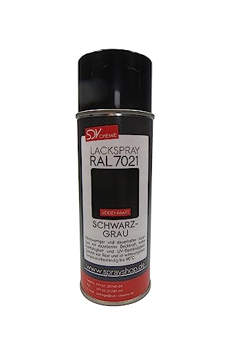 SDV Chemie Lackspray RAL 7021 schwarzgrau seidenmatt 1x 400ml SCHWARZGRAU grau Acryllack Autolack SDV Chemie Lackspray RAL 7021 schwarzgrau seidenmatt 1x 400ml SCHWARZGRAU grau Acryllack Autolack von SDV Chemie