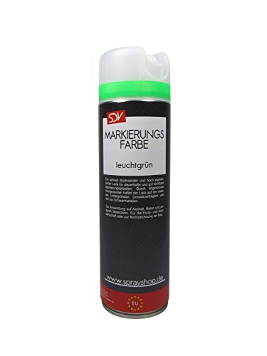 SDV Chemie Markierungsfarbe Leuchtgrün 6x 500ml Farbspray Markierspray Markierungsspray Forstspray Forstfarbe Markierungsspray SDV Chemie Markierungsfarbe Leuchtgrün 6x 500ml Farbspray Markierspray Markierungsspray Forstspray Forstfarbe Markierungsspray von SDV Chemie