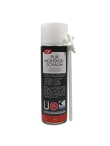 SDV Chemie Montageschaum B2 3x 500ml Bauschaum Füllschaum Adapterschaum Dämmschaum von SDV Chemie