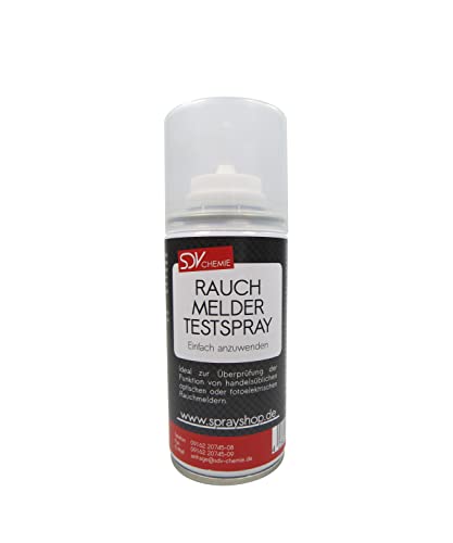 SDV Chemie Rauchmelder Testspray 3X 150ml Prüfspray Tester optische fotoelektrische Rauchmelder von SDV Chemie