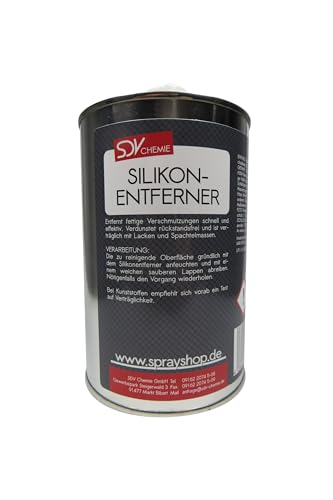 SDV Chemie Silikonentferner 1x 1 Liter 1000ml für Autolack Lackierer Siliconentferner 1L Cleaner von SDV Chemie