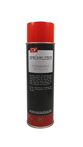 SDV Chemie Sprühkleber 1x 500ml extra starker Powerkleber Kontaktkleber Kleber Haftkleber Spray von SDV Chemie