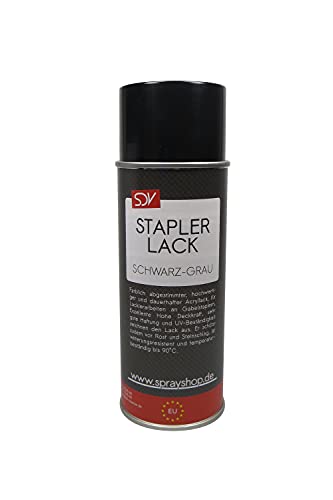 SDV Chemie Staplerlack RAL 7021 schwarzgrau Linde 6x 400ml Lackspray Gabelstapler Forklift von SDV Chemie