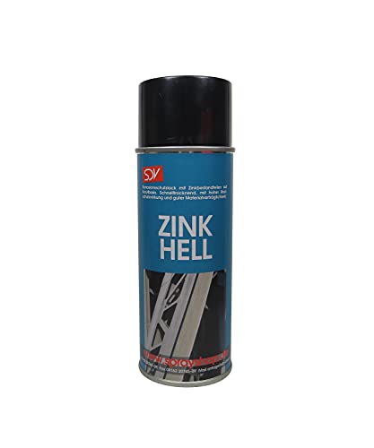 SDV Chemie Zinkspray hell 6x 400ml Zink Alu Spray Rostschutz Grundierung Zinkausbesserung von SDV Chemie