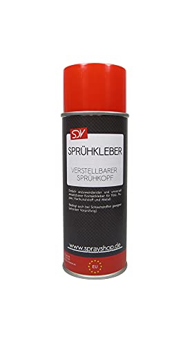 SDV Chemie Sprühkleber 12x 400ml Kontaktkleber Kleber Spray Powerkleber Haftkleber Spray von SDV Chemie