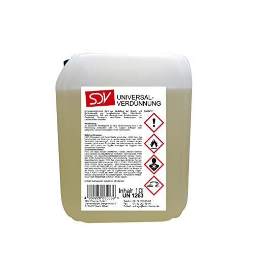 SDV Chemie Universalverdünnung 2x 10 Liter 20L Nitroverdünnung Waschverdünnung Lackverdünner SDV Chemie Universalverdünnung 2x 10 Liter 20L Nitroverdünnung Waschverdünnung Lackverdünner von SDV Chemie