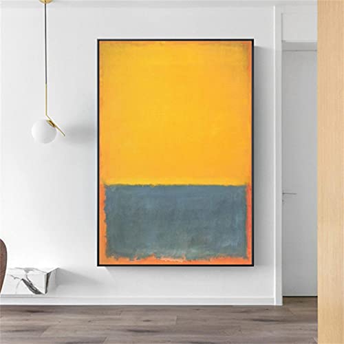 Mark Rothko Zeitgenössischer Abstrakter Expressionismus - Poster Fine Art Print Poster Room Decor Canvas Print 70x100cm (70x100cm) ohne Rahmen von SDVIB