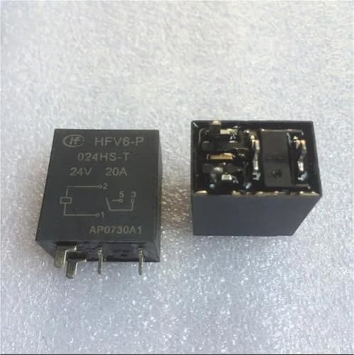 24V Relais HFV6-P-024HS-T HFV6-P 024HS-T HFV6P024HST 24VDC DC24V 24V 4PIN(10PCS) von SDVUAHUJ
