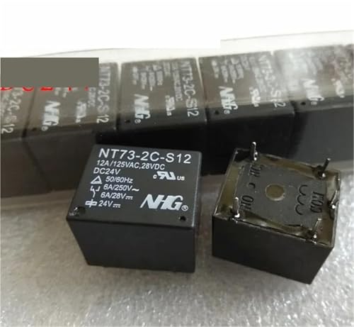 24V Relais NT73-2C-12-DC24V NT73-2C-S12 DC24V NT73-2C-S12-24VDC DC24V 24VDC 24V 6A 250VAC 5PIN(5pcs) von SDVUAHUJ