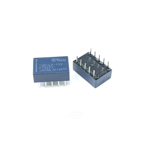 5PCS TQ2-L2 TQ2-L2-5V TQ2-L2-12V TQ2-L2-24V ATQ229 ATQ223 ATQ224 5VDC 12VDC 24VDC 1A Relais DIP-10(TQ2-L2-5V) von SDVUAHUJ