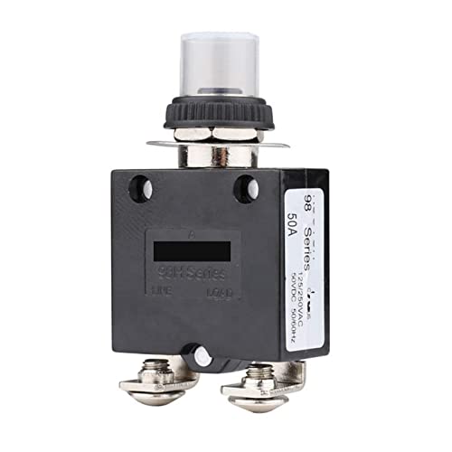 98H Serie 50A Manueller Reset Thermischer Überlastungsschutz Leistungsschalter 1St(50A) von SDVUAHUJ