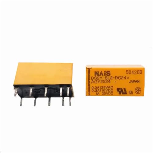 DS2Y-SL2-DC24V DS2YSL2DC24V 24 V DCV24 24DCV 1A 10PIN Relais(5PCS) von SDVUAHUJ