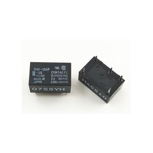 G6E-134P G6E-134P-US- 5VDC G6E-134P-US- 12VDC G6E-134P-US- 24VDC 4PINS 2A Leistungsrelais 1 Stücke(G6E-134P-US- 5VDC) von SDVUAHUJ