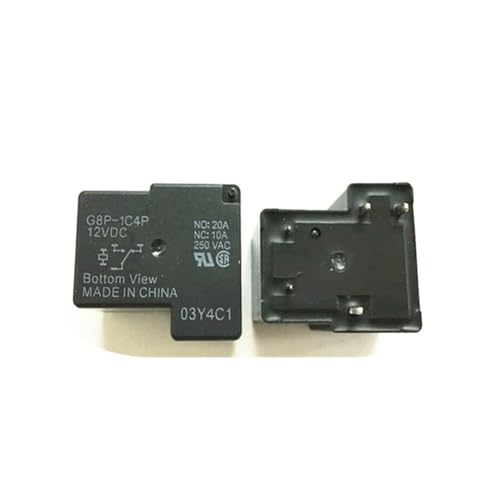 G8P-1C4P-12VDC G8P-1C4P-24VDC Leistungsrelais 20A 250VAC 5PIN 1 Stücke(G8P-1C4P-12VDC) von SDVUAHUJ