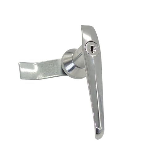Industrielle MS301-2 Zinklegierung L-Griff Schalterkasten Schlösser & Schlüssel Schrankgriffe Möbelbeschläge 1St(MS304-1) von SDVUAHUJ
