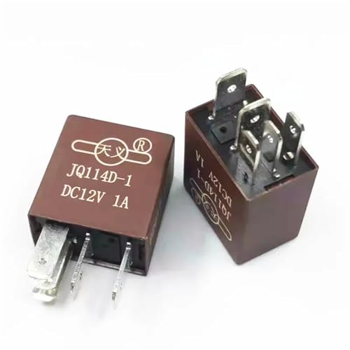 JQ114D-1 JQ114D1 12V DCV12 12DCV 1A 5PIN Relais(5PCS) von SDVUAHUJ