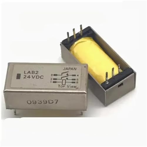 LAB2 24VDC LAB2-24VDC 24V DCV24 24DCV 6PIN Relais(5PCS) von SDVUAHUJ