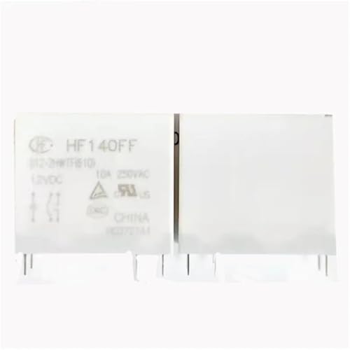 Relais HF140FF 012-2HWTF HF140FF 0122HWTF -12VDC 12V DCV12 10A 6PIN(5PCS) von SDVUAHUJ