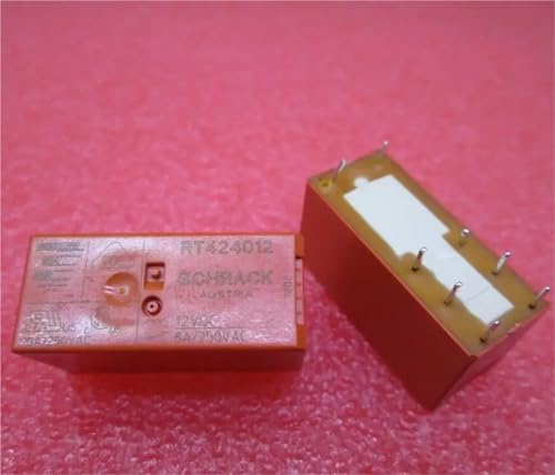 Relais RT424012 12VDC RT424012-12VDC RT424012a-12VDC RT424012A 12VDC DC12V 12V 8A 250VAC 8PIN 1 Stücke Relais RT424012 12VDC RT424012-12VDC RT424012a-12VDC RT424012A 12VDC DC12V 12V 8A 250VAC 8PIN 1 Stücke von SDVUAHUJ