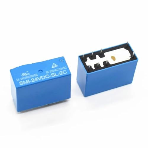 SMI-24VDC-SL-2C DC 24V 5A 250V 8PIN Leistungsrelais Relais 5 Stücke von SDVUAHUJ
