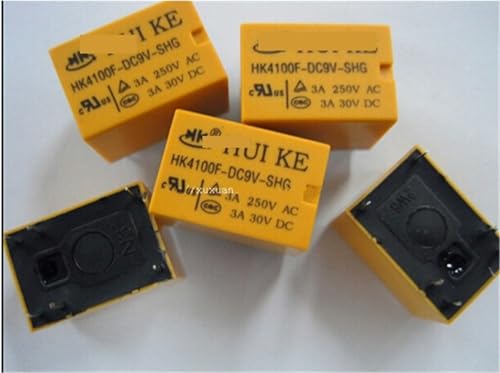 Telekommunikation 9V Relais HK4100F-DC9V-SHG HK4100F-9VDC-SHG DC9V 9VDC 9V 3A 250VAC 6PIN(100PCS) von SDVUAHUJ