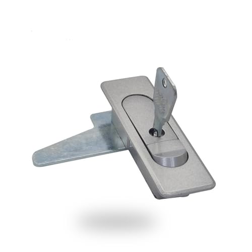 Zinklegierung Vierteldrehverschluss Verteilerkastenschloss Druckknopf-Panelschloss for Verteilerkasten 1 Stück(Matte) von SDVUAHUJ